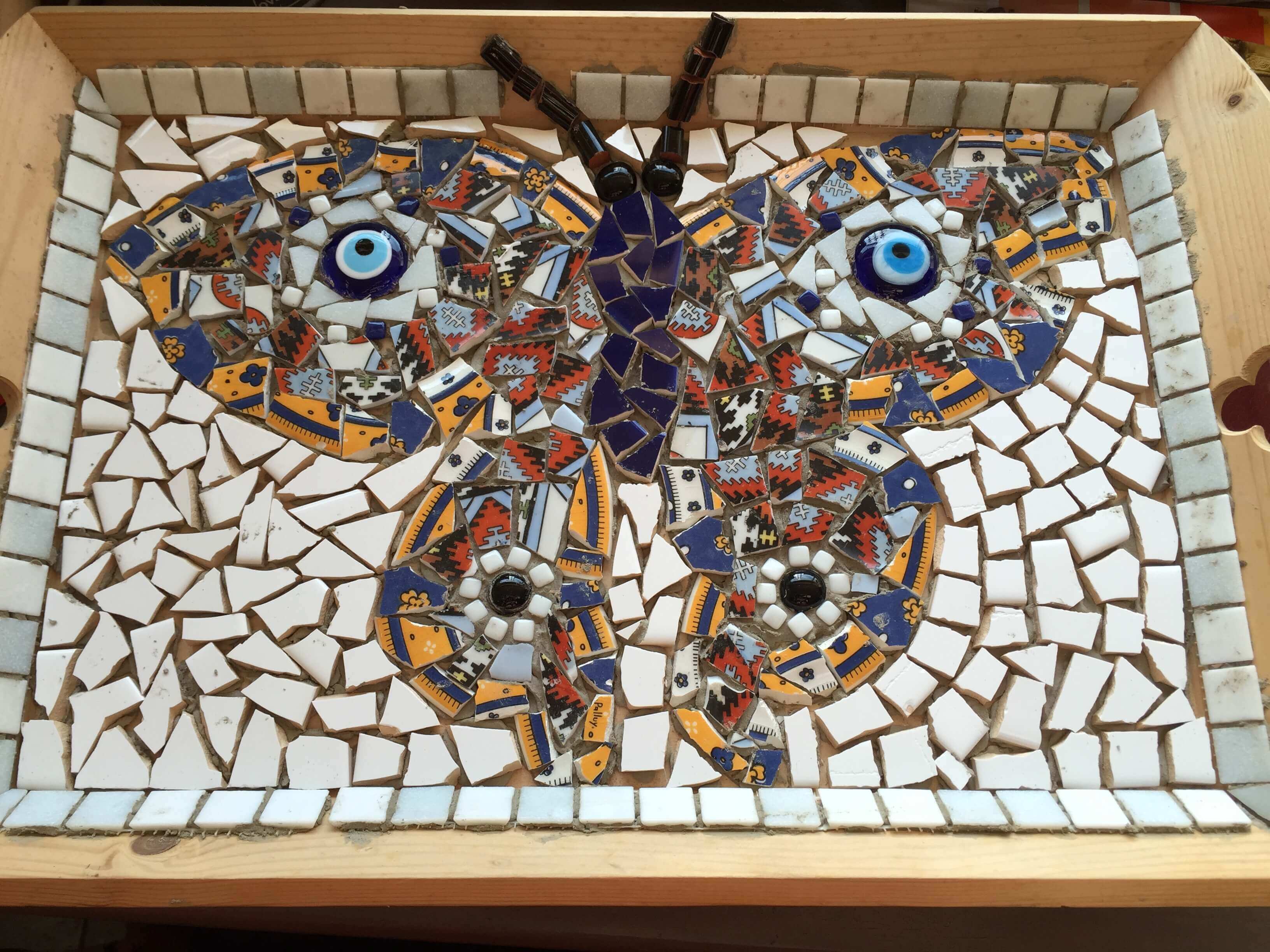 mosaic butterfly