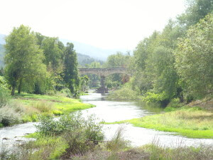 Rio Alva bij Arganil