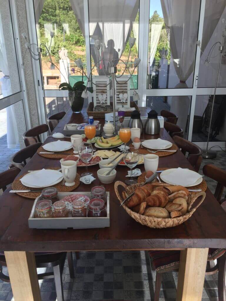 Casa Traca ontbijt pequeno-almoço serviços