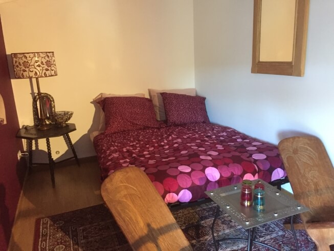 Extra bed in byzanthijnse kamer