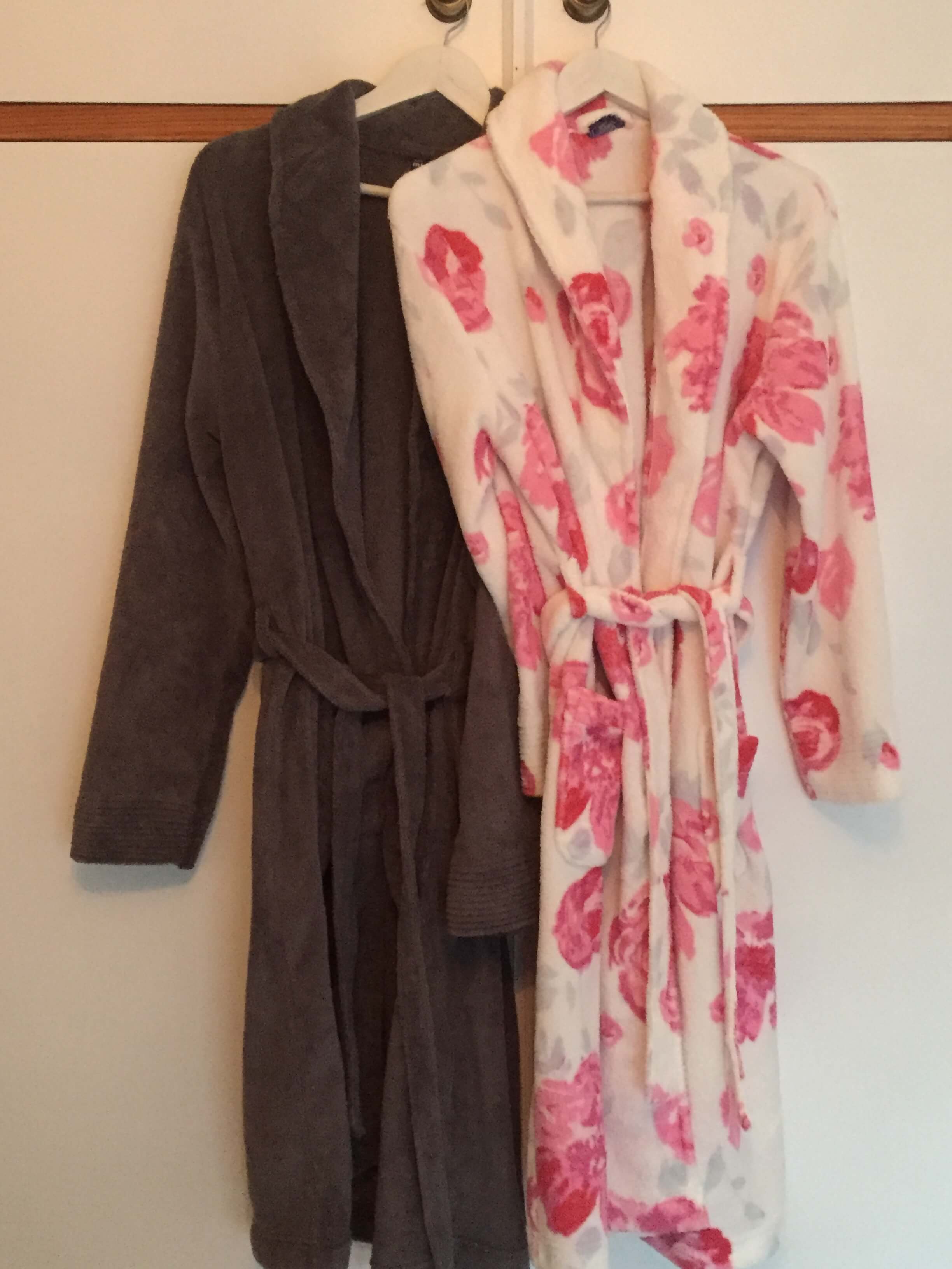 Casa Traca bathrobe badjassen in alle kamers casa traca
