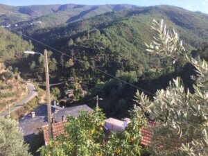 Nazomeren in de Serra do Açor in Centraal Portugal bij Casa Traca: Foz d'Egua